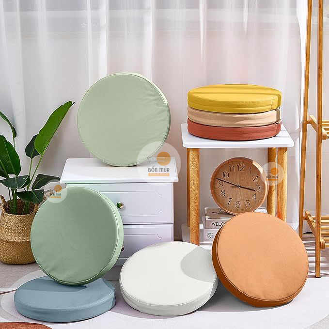 Nệm ngồi bệt thiền tròn - NNBT01 2 Nệm ngồi bệt kiểu nhật hình tròn