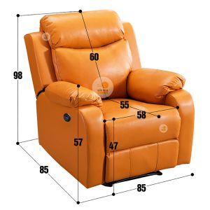 Trang chủ 18 Ghế sofa chỉnh điện thư giãn