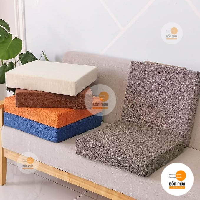 Nệm ngồi bệt hình vuông, nệm lót ghế - NNBV02 2 Nệm ngồi bệt hình vuông, nệm lót ghế - NNBV02 - Ảnh 2