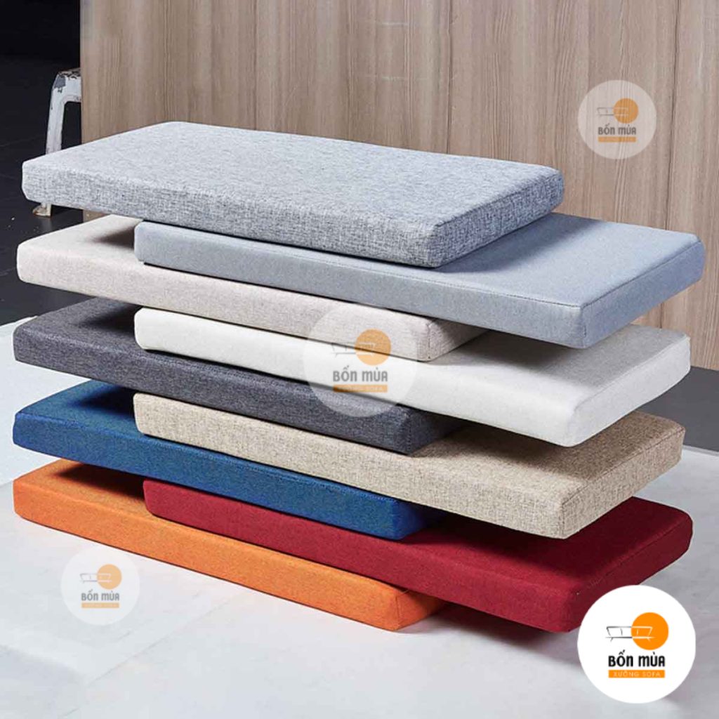 Nệm ngồi bệt, thiền, tập yoga dài hình chữ nhật - NNB07 6 Nệm ngồi bệt, thiền, tập yoga dài hình chữ nhật