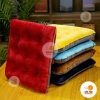 Nệm ngồi bệt vải nhung phối 2 màu - NNB06 2 nem ngoi bet vai nhung phoi 2 mau