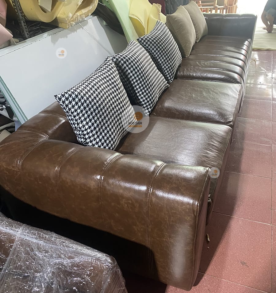 Ghế sofa da bò ý cao cấp - SFBY01 8 Sofa da bò ý cao cấp