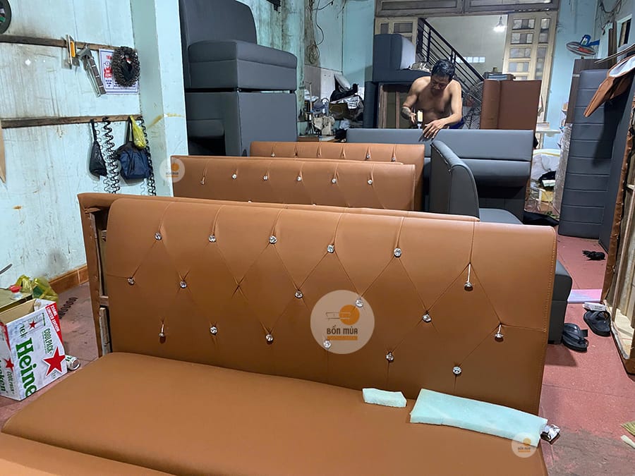 Ghế sofa karaoke giá rẻ - SFKE01 2 Sofa karaoke giá rẻ