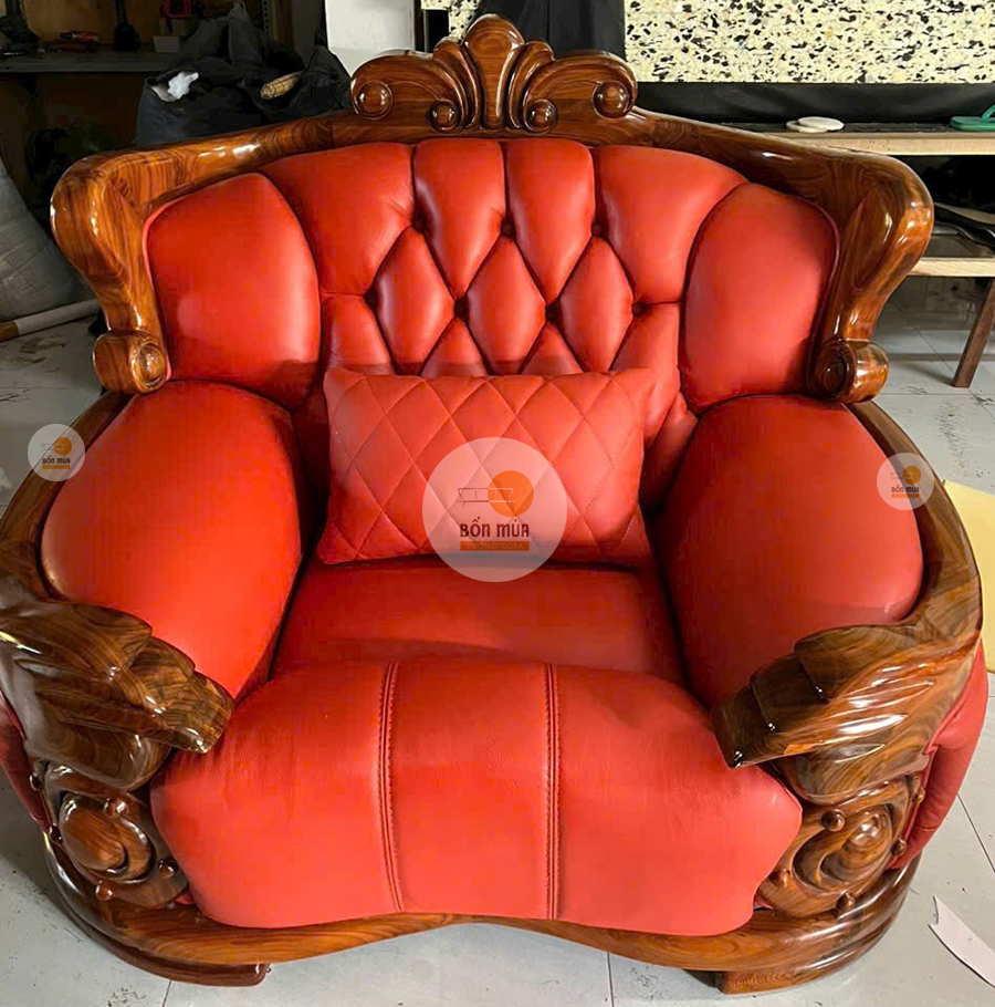 Ghế sofa tân cổ điện sang trọng - STCD01 3 Sofa tan cổ điển sang trọng