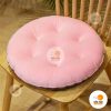 Nệm lót tròn nhung 2 màu - NLGG03 3 nem lot tron nhung