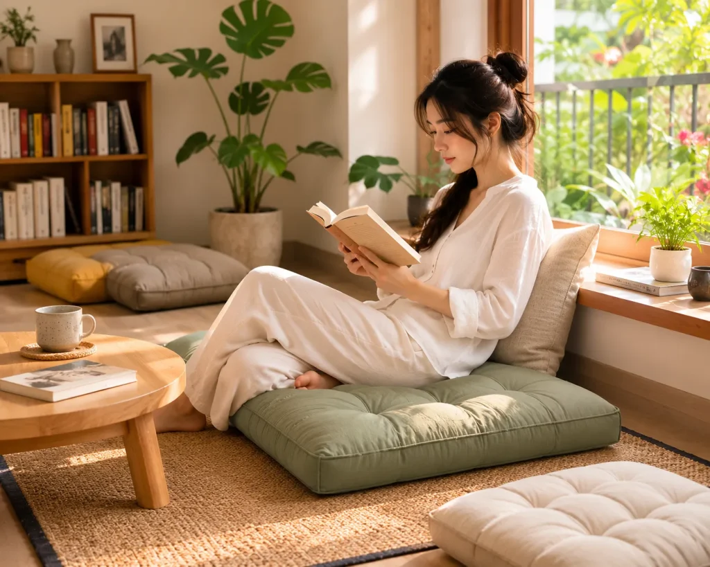 Thiết kế gọn nhẹ, dễ di chuyển và mang lại cảm giác ngồi thoải mái trong thời gian dài.
