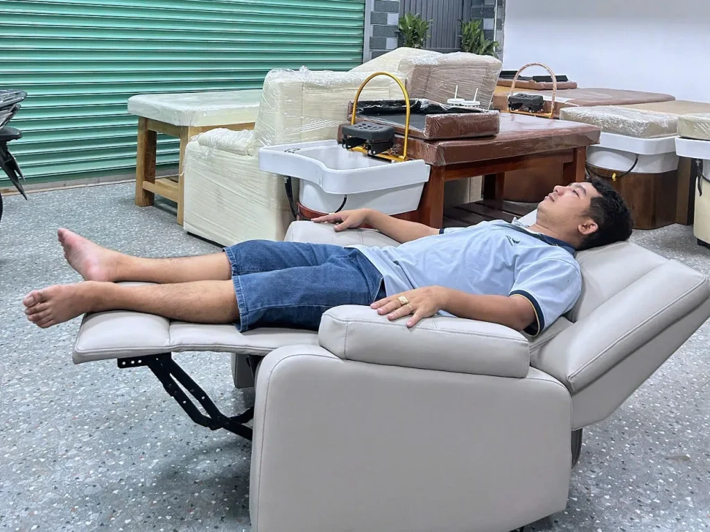 Sofa thư giãn chỉnh điện mang đến trải nghiệm nghỉ ngơi tiện nghi