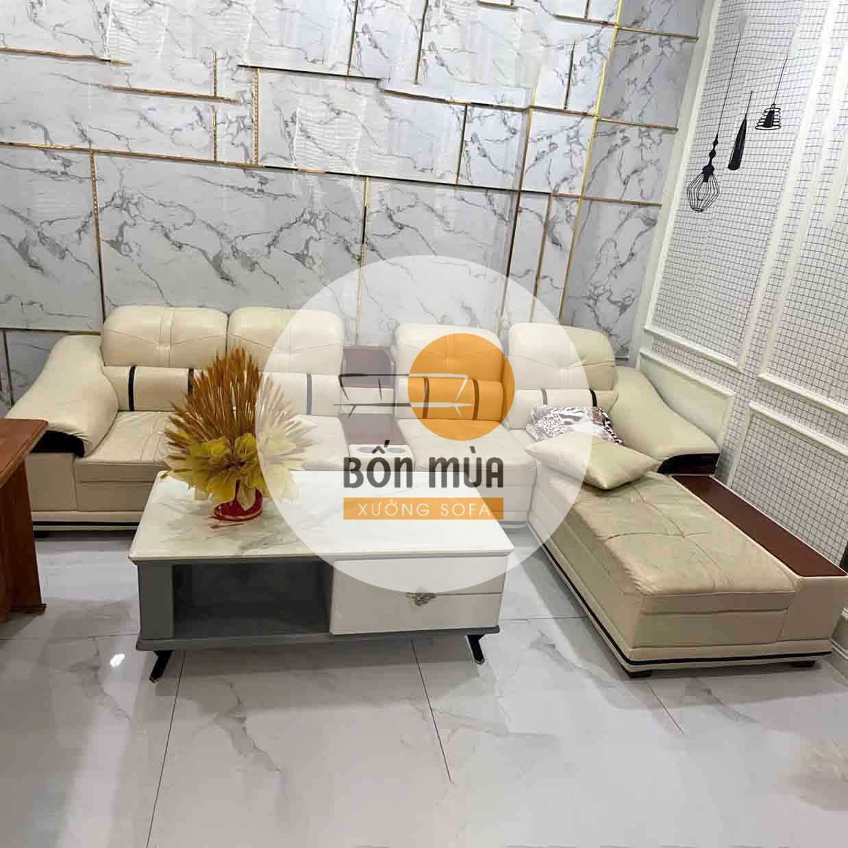 Bọc Lại Ghế Sofa Chữ L Cho Chị Thanh Phường Tân Thới Hiệp 2 Hình ảnh bộ sofa chữ L cũ của gia đình chị Thanh ở phường Tân Thới Hiệp