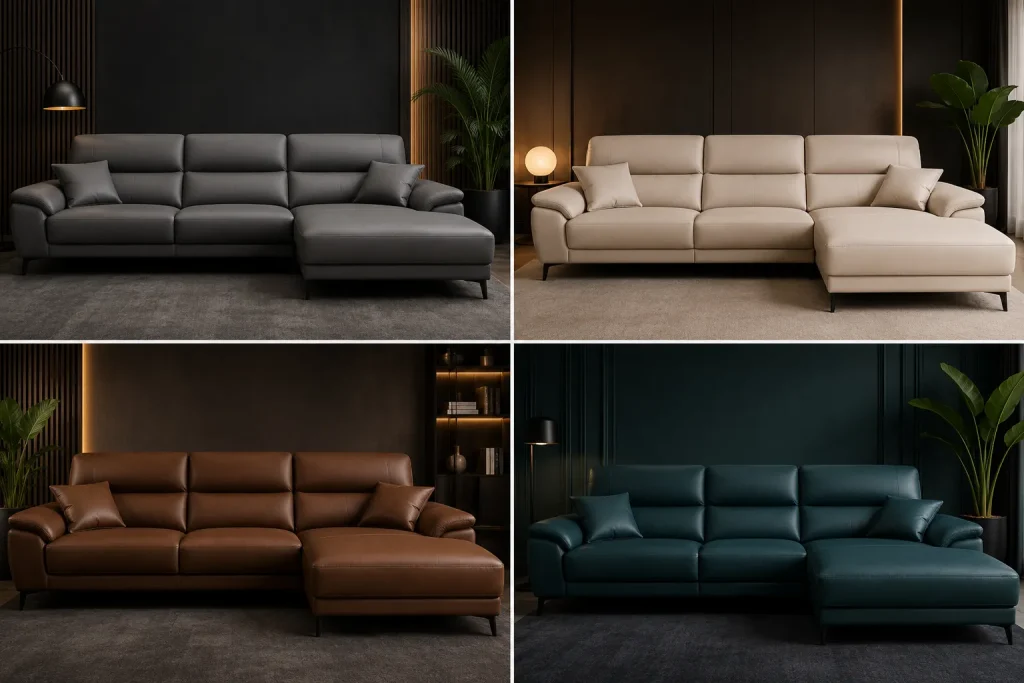 Mẫu Vải Sofa Đẹp, Đa Dạng Màu Sắc – Chọn Vải Bọc Sofa Bền Đẹp 20 Các màu mẫu vải sofa được lựa chọn phổ biến cho phòng khách hiện đại