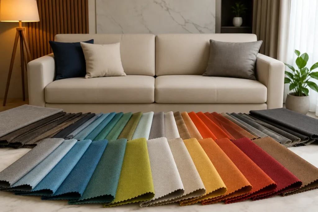 Mẫu Vải Sofa Đẹp, Đa Dạng Màu Sắc – Chọn Vải Bọc Sofa Bền Đẹp 18 Mẫu vải sofa polyester đa dạng màu sắc, phù hợp nhiều thiết kế nội thất