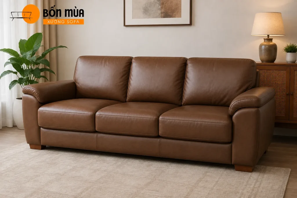 Làm mới sofa giúp tận dụng bộ ghế hiện có và tối ưu chi phí