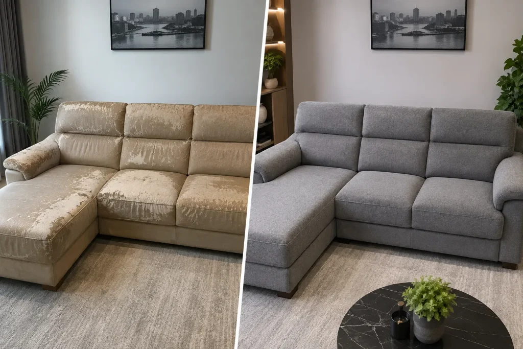 Mẫu Vải Sofa Đẹp, Đa Dạng Màu Sắc – Chọn Vải Bọc Sofa Bền Đẹp 13 Bọc lại sofa bằng mẫu vải mới giúp thay đổi diện mạo bộ ghế