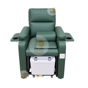Ghế nail điện tích hợp chậu ngâm chân