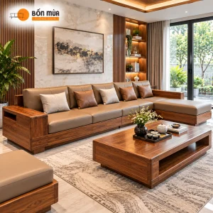 sofa go phong khach lon
